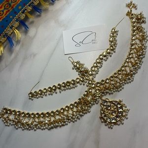 Beautiful Bridal Kundan Matapatti